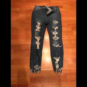 Distress Skinny Jeans